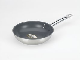 Relance 40 RVS koekenpan met keramische coating 24 cm.