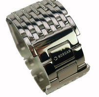 Morgan dameshorloge met strass band