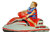 Opblaas jetski met motor Opblaas jetski met motor