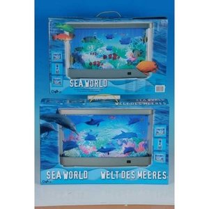 Aquariumlamp met licht