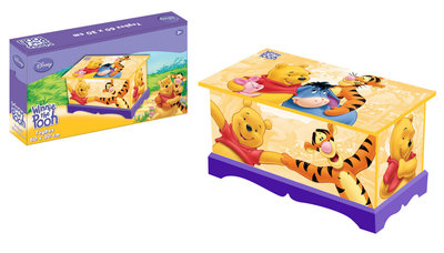 Speelgoedbox/ zitbankje Winnie the Pooh