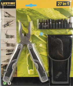 Multi toolset 27-in-1 delig met houder