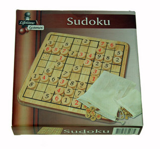 Houten sudoku