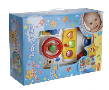 Loopwagen voor baby's met licht en geluid