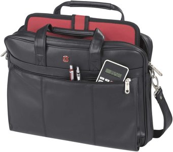 Wenger business tas leder