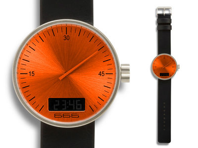 Herenhorloge under pressure orange