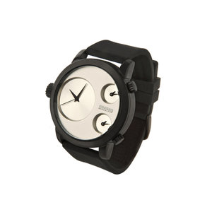 Herenhorloge Colour Black/White/Silver