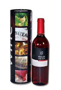 Wijnkoker Grande Spectacle met Rioja Vega Garnache rose