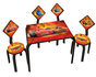 Tafel met 4 stoeltjes Cars_